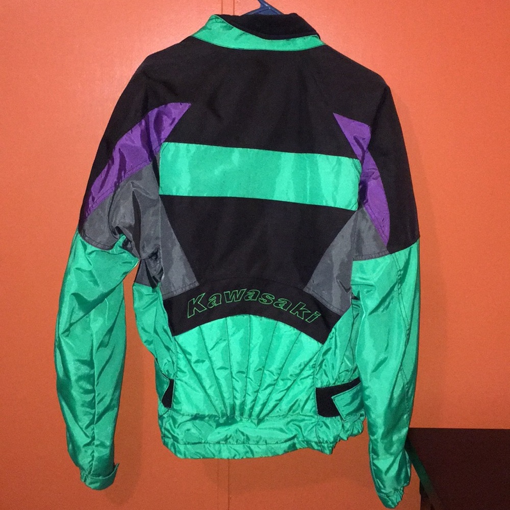 Kawasaki Green Riding Jacket Unisex - Picture 7 of 9